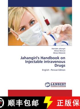 现货 Jahangiri's Handbook on Injectable intravenous Drugs [9786138386490]