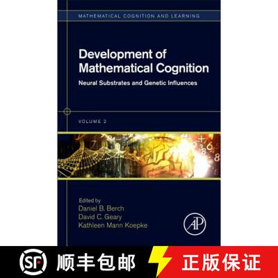 【3-4周达】精装 Development of Mathematical Cognition, Volume 2: Neural Substrates and Genetic Influe... [9780128018712]