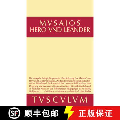 【3-4周达】精装 Hero und Leander und die weiteren antiken Zeugnisse [9783110355994]