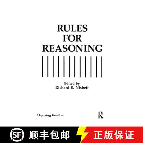 【3-4周达】Rules for Reasoning [9780805812572]