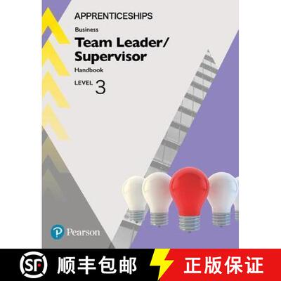 【3-4周达】Apprenticeship Team Leader / Supervisor Level 3 Handbook + ActiveBook [9781292279916]