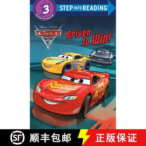 【3-4周达】Driven to Win! (Disney/Pixar Cars 3) [9780736436823]