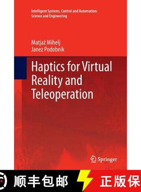 【3-4周达】Haptics for Virtual Reality and Teleoperation [9789401784474]