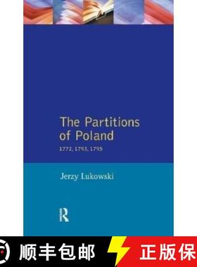 【3-4周达】The Partitions of Poland 1772, 1793, 1795 [9781138156326]