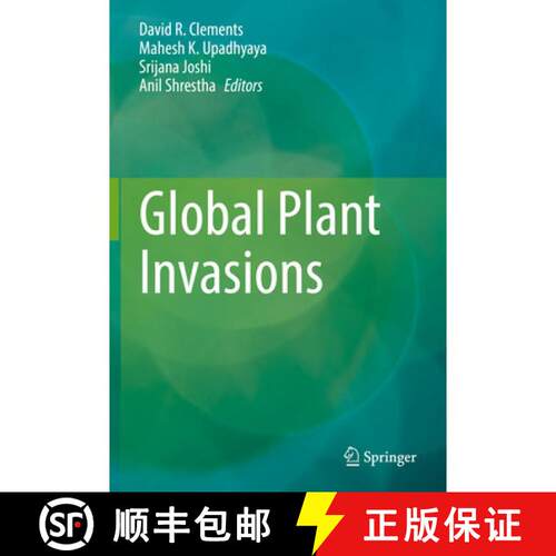 【3-4周达】精装 Global Plant Invasions [9783030896836]