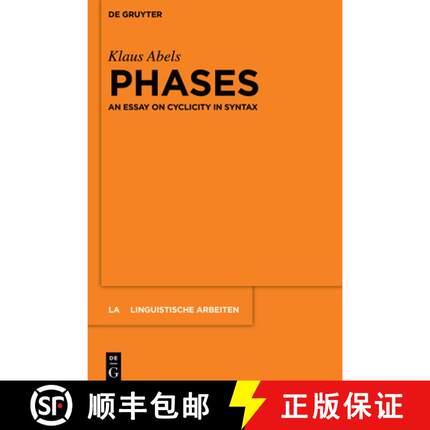 【3-4周达】Phases: An essay on cyclicity in syntax [9783110482119]