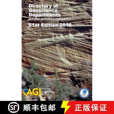 【3-4周达】Directory of Geoscience Departments 2016 [9780913312643]