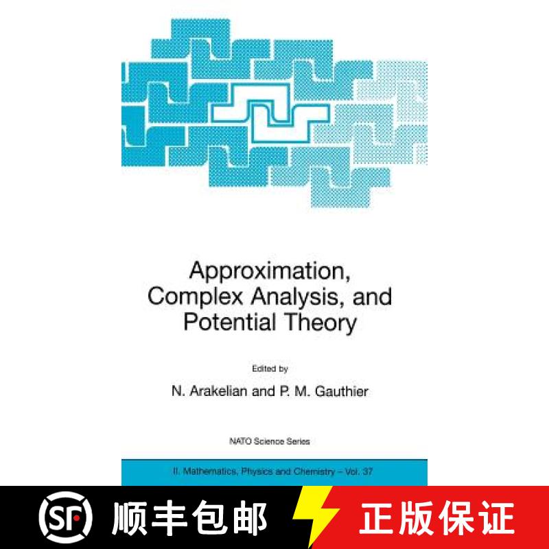 【3-4周达】Approximation, Complex Analysis, and Potential Theory [9781402000287]