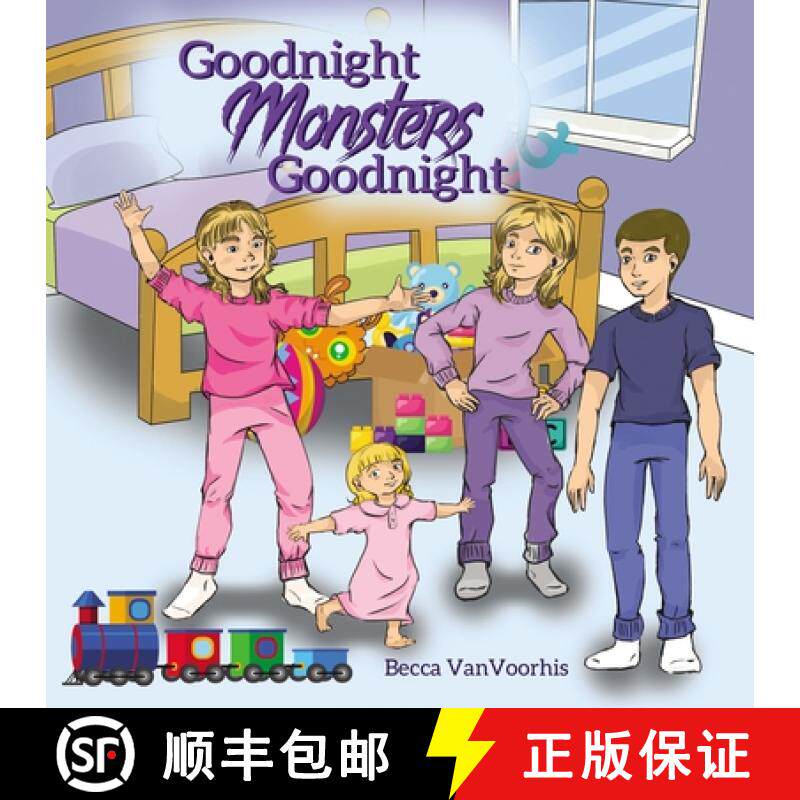 【3-4周达】Goodnight Monsters Goodnight [9781400331024]