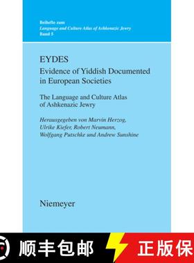 【3-4周达】EYDES (Evidence of Yiddish Documented in European Societies): The Language and Culture Atl... [9783484731059]