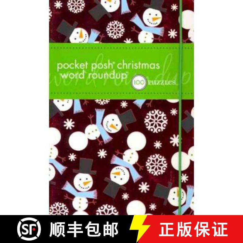 【3-4周达】Pocket Posh Christmas Word Roundup : 100 Puzzles [9780740799587]