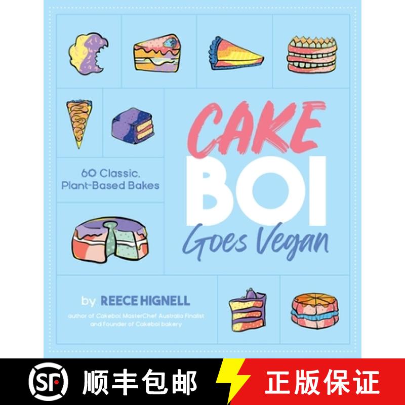 【3-4周达】Cakeboi Goes Vegan: 60 Classic, Plant-Based Bakes [9798890030993]
