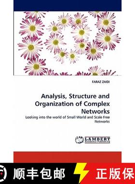 预订 Analysis, Structure and Organization of Complex Networks [9783844307757]