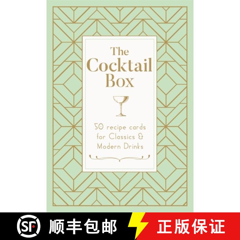 【3-4周达】Cocktail Box - Deck of Cards: 50 recipes for Classics & Modern Classic [9780600637554]