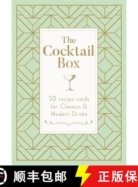 【3-4周达】Cocktail Box - Deck of Cards: 50 recipes for Classics & Modern Classic [9780600637554]