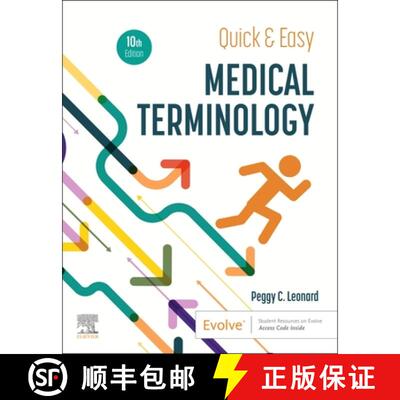 【3-4周达】Quick & Easy Medical Terminology [9780323883955]