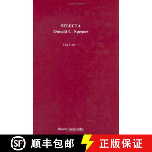 预订 精装 Selecta: Donald C Spencer (In 3 Volumes) [9789971978020]