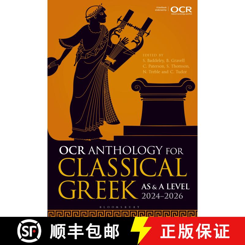 【3-4周达】OCR Anthology for Classical Greek AS and A Level: 2024–2026 [9781350156630]图片