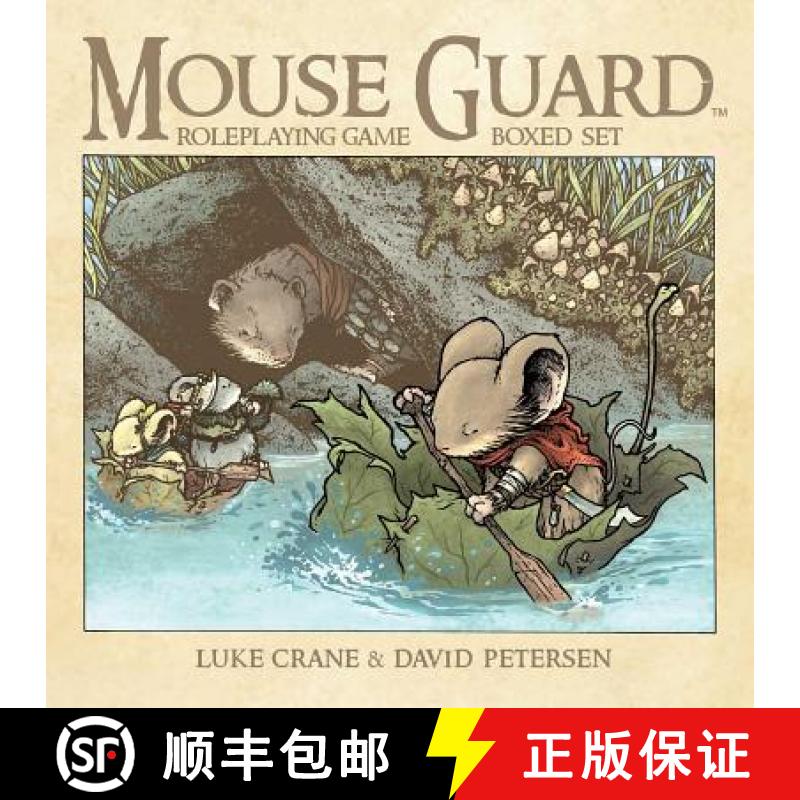 【3-4周达】Mouse Guard Roleplaying Game Box Set, 2nd Ed. [9781608867554]