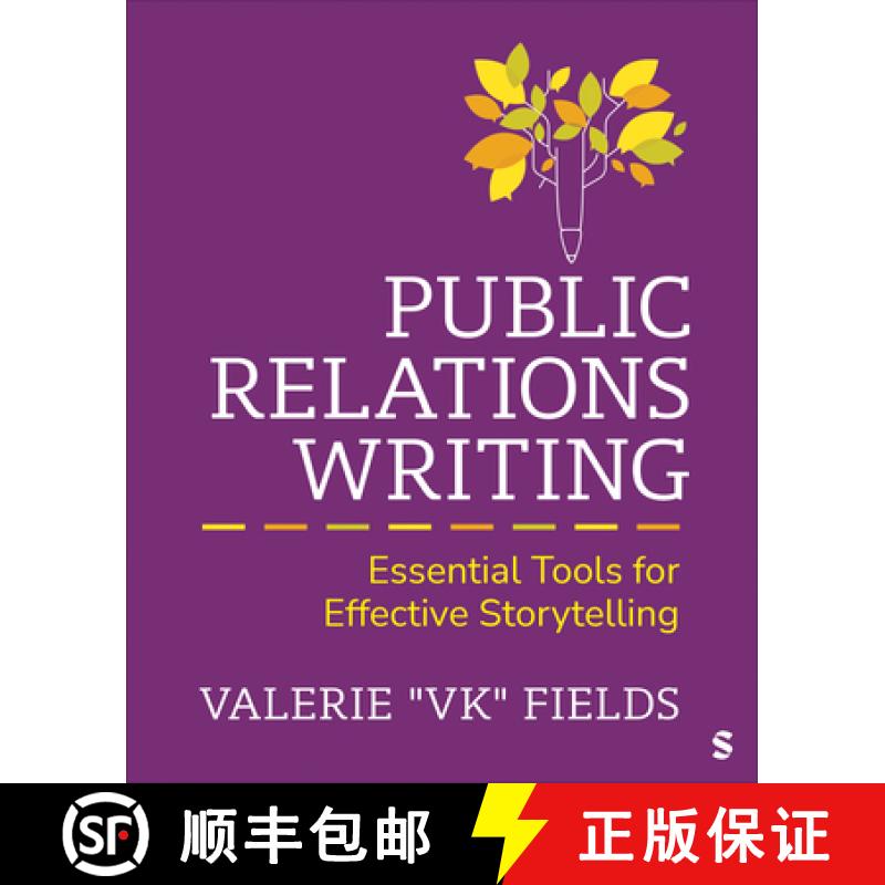 【3-4周达】Public Relations Writing: Essential Tools for Effective Storytelling (1) [9781071856468]