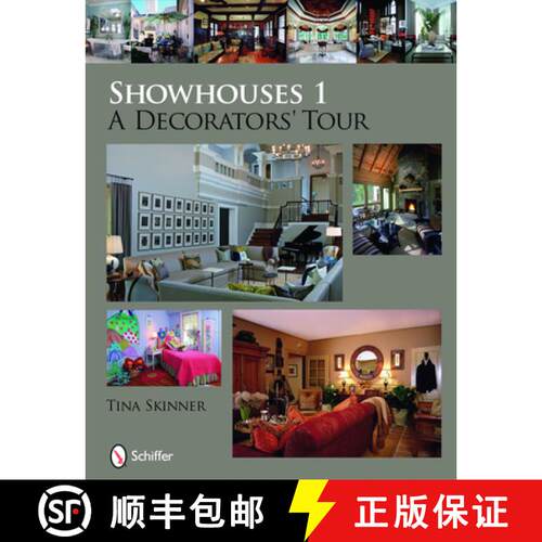 【3-4周达】精装 Showhouses 1: A Decorators Tour: A Decorators' Tour [9780764332722]