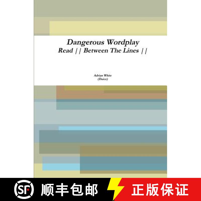 【2-3周达】Dangerous Wordplay: Read Between The Lines [9781365225970]