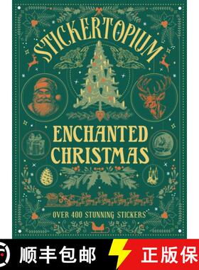 【3-4周达】Stickertopium: Enchanted Christmas [9781836001492]