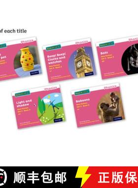 【3-4周达】Read Write Inc. Phonics: Pink Set 3 Non-fiction books (Pack of 50) [9780198373551]
