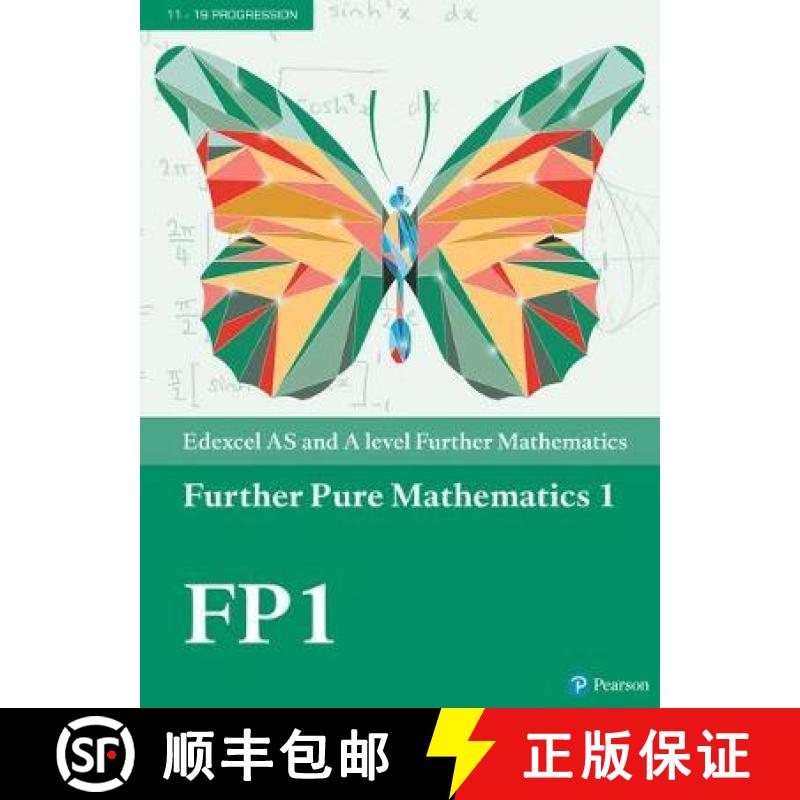 【2-3周达】Pearson Edexcel AS and A level Further Mathematics Further Pure Mathematics 1 Textbook + e... [9781292183350]