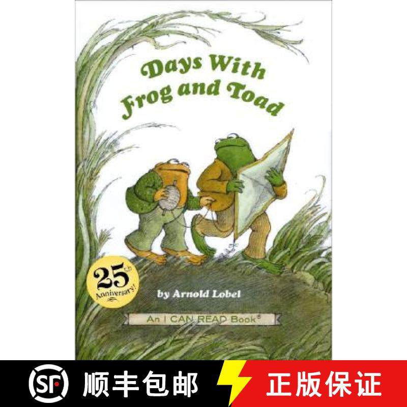 【3-4周达】Days With Frog and Toad: From the Classic Animal Friendship and Adventure Series, Great fo... [9780060239633]