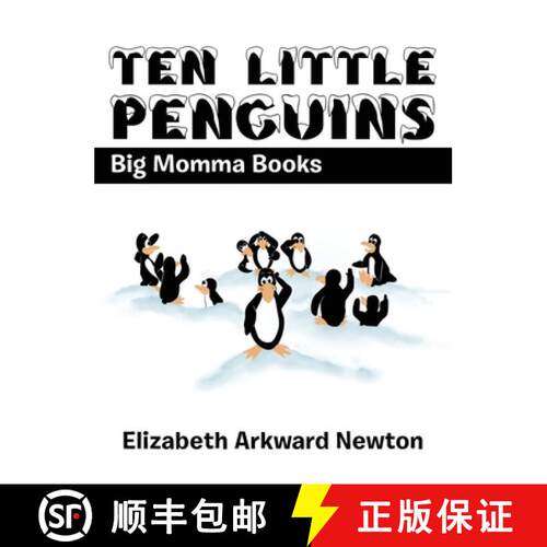 【3-4周达】精装 Ten Little Penguins: Big Momma Books [9781964810874]
