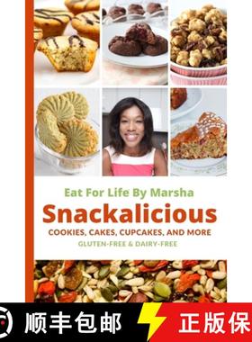 【3-4周达】Eat For Life By Marsha - Snackalicious [9780995095915]
