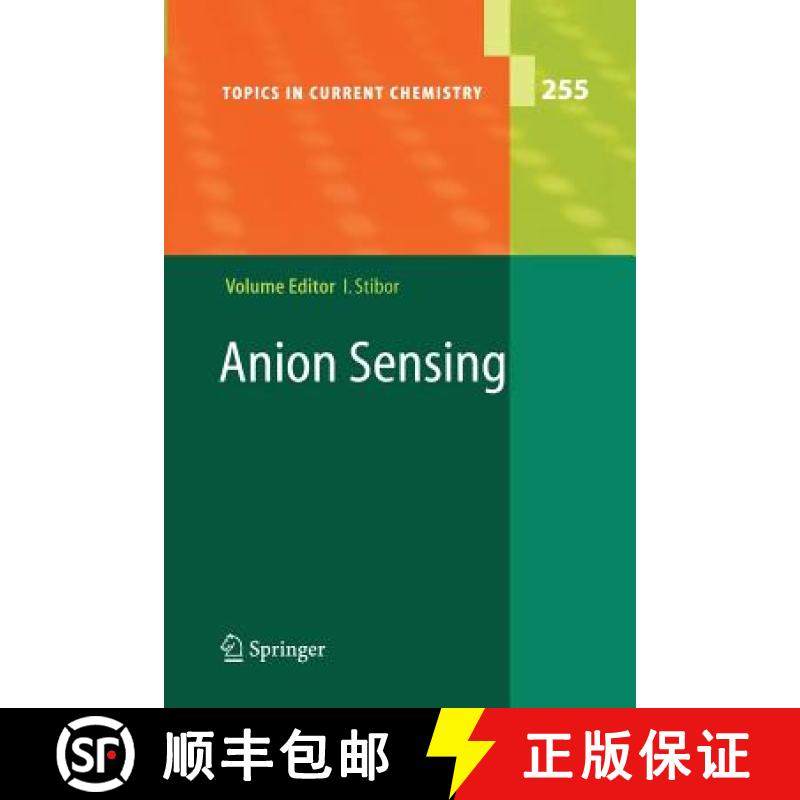 【3-4周达】Anion Sensing [9783642445187]