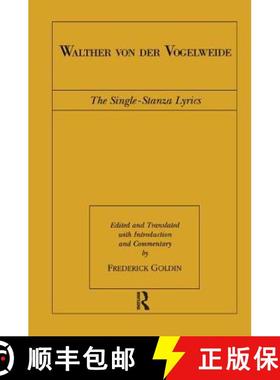 【3-4周达】Walther von der Vogelweide : The Single-Stanza Lyrics [9781138986879]