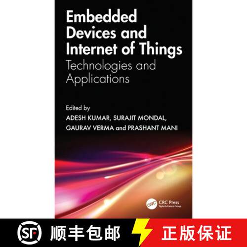 【3-4周达】精装 Embedded Devices and Internet of Things: Technologies, and Applications [9781032606002]