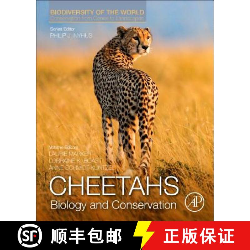 【4周达】Cheetahs: Biology and Conservation: Biodiversity of the World: Conservation from Genes to La... [9780128040881]