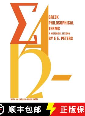 【3-4周达】Greek Philosophical Terms – A Historical Lexicon [9780814765524]