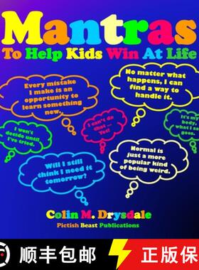 【3-4周达】Mantras To Help Kids Win At Life [9781909832725]