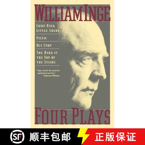 【3-4周达】Four Plays: Come Back Little Sheba; Picnic; Bus Stop; The Dark at the Top of the Stairs [9780802132093]