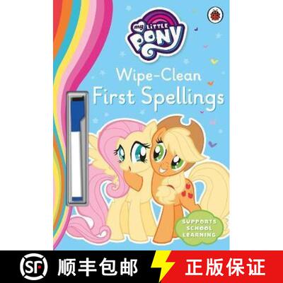 预订 My Little Pony - Wipe-Clean First Spellings [9780241314005]