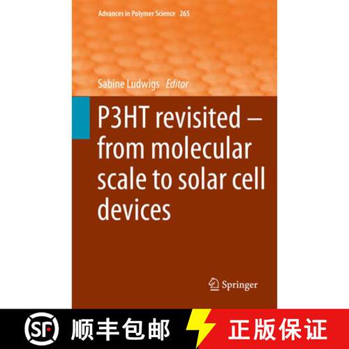 【3-4周达】精装 P3HT Revisited – From Molecular Scale to Solar Cell Devices [9783662451441]