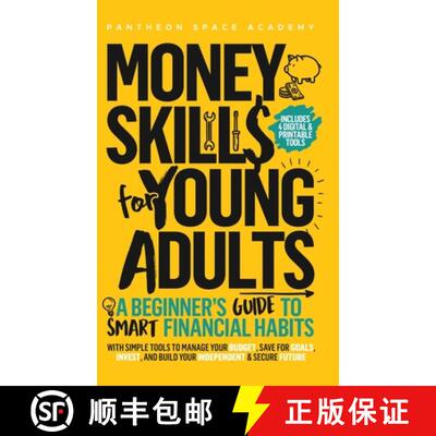 【3-4周达】精装 Money Skills for Young Adults: A Beginner's Guide to Smart Financial Habits, with Sim... [9798991511148]