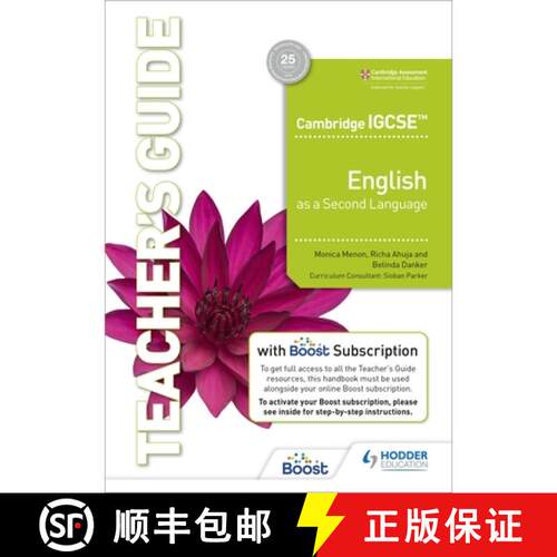 【3-4周达】Cambridge IGCSE English as a Second Language Teacher's Guide with Boost Subscription: Hodd... [9781398352704]