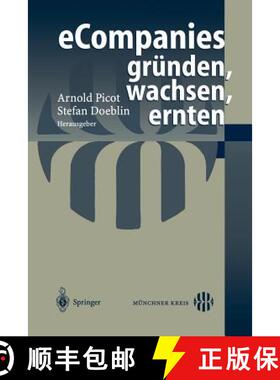 【3-4周达】Ecompanies -- Gründen, Wachsen, Ernten [9783540677260]