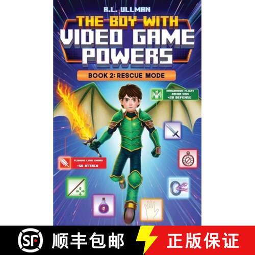 【3-4周达】The Boy with Video Game Powers Book 2: Rescue Mode [9781953713773]