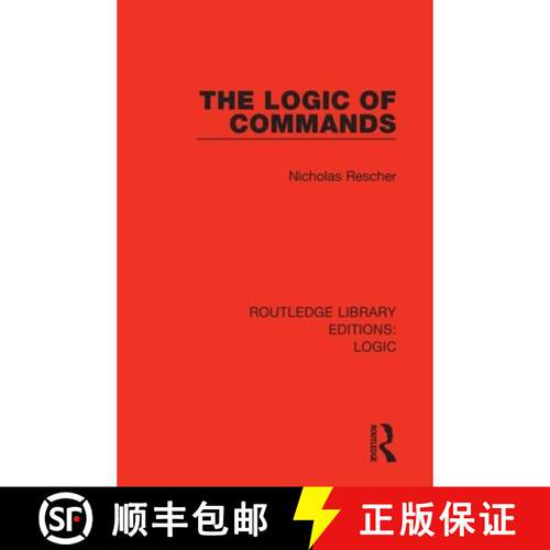 【3-4周达】THE LOGIC OF COMMANDS (RLE, LOGIC) [9780367426279]