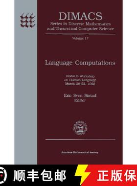 【3-4周达】Language Computations: Workshop on Human Language : Papers [9780821866085]