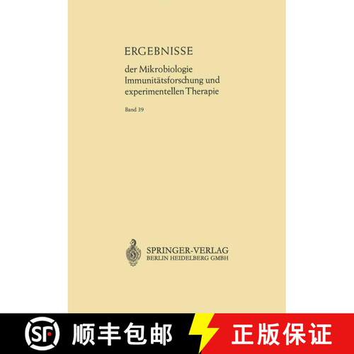 【3-4周达】Ergebnisse der Mikrobiologie Immunitätsforschung und Experimentellen Therapie: Fortsetzun... [9783662375747]