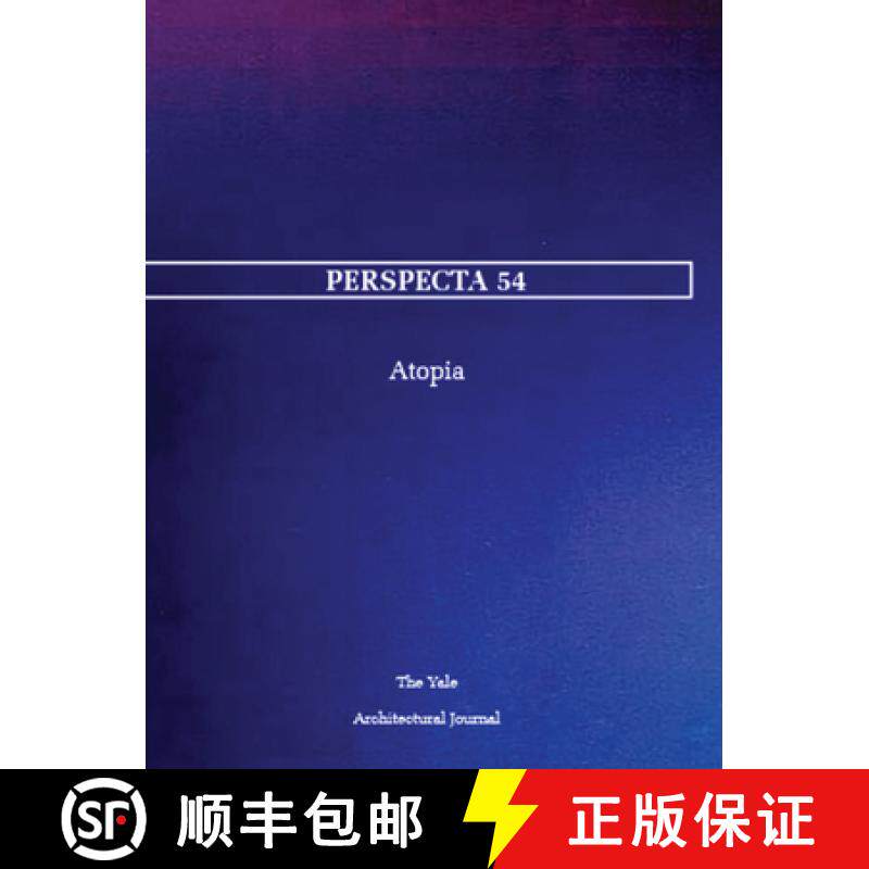 【3-4周达】Perspecta 54: Atopia [9780262543811]