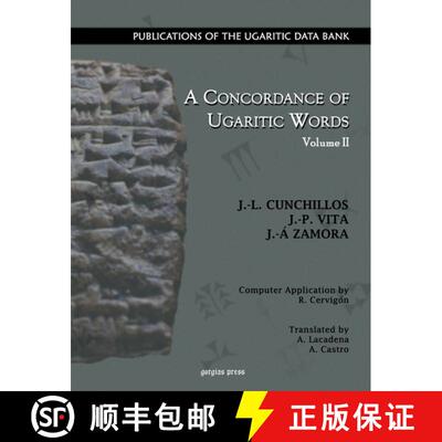 【3-4周达】Concordance of Ugaritic Words (vol 2) [9781593330866]